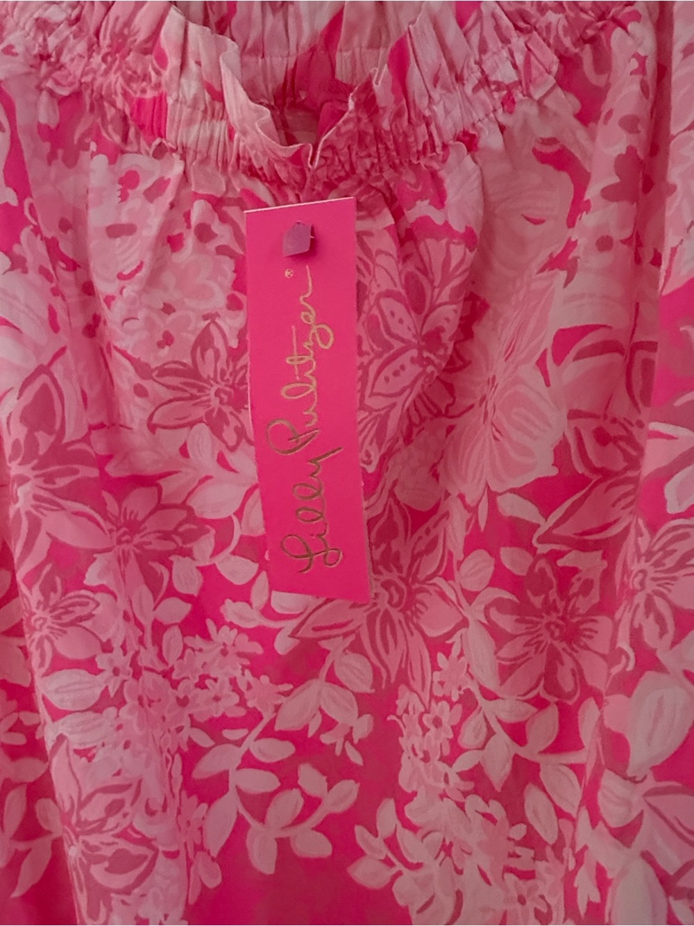 Lilly Pulitzer Jamilynne Off-Shoulder Blouse - Picture 8 of 9
